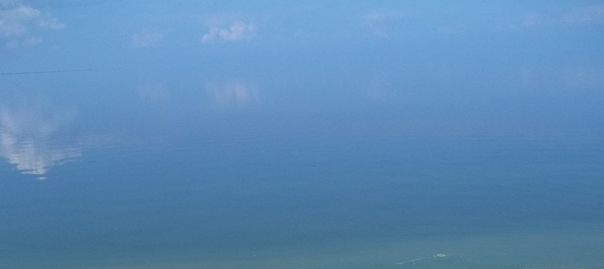 Ильмень. И не поймёшь где небо, а где вода