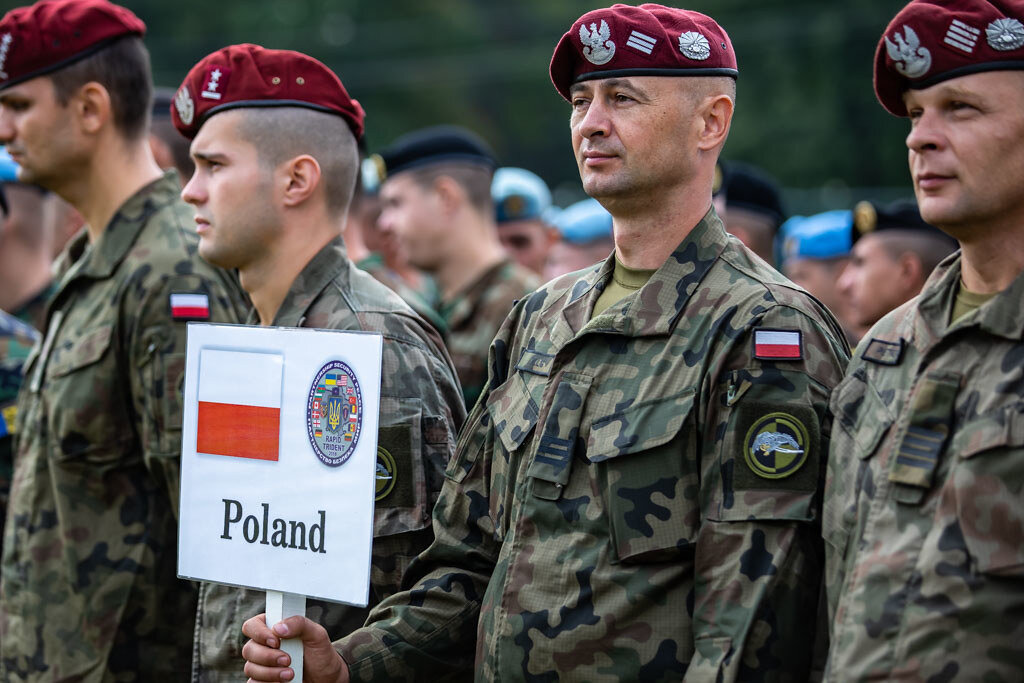 Польские военные на учениях на Украине. 7th Army Training Command / flickr. CC BY 2.0