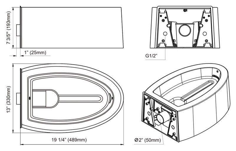 Автоматический туалет для кошек Kopfgescheit KG7010