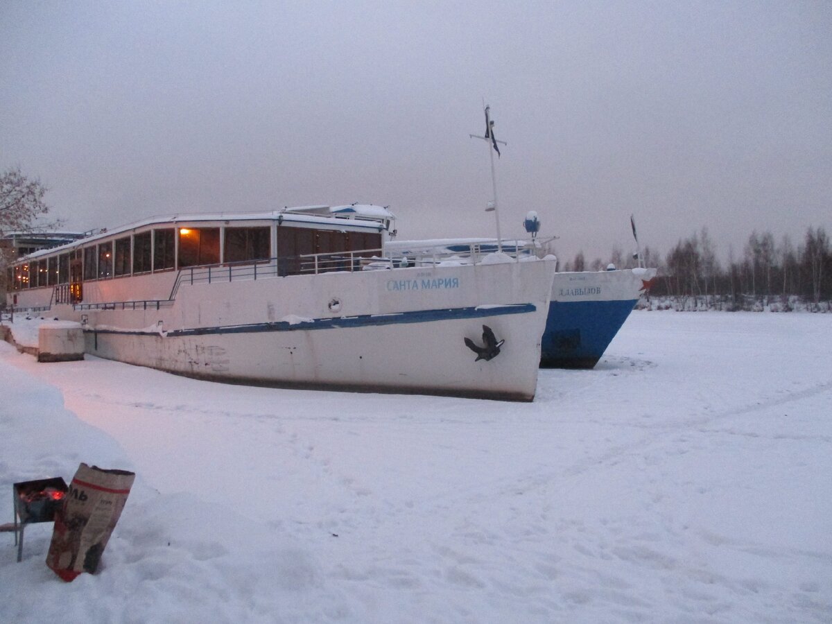 Меловой причал. Бобровый остров. Место, где родился этот цикл стихов.