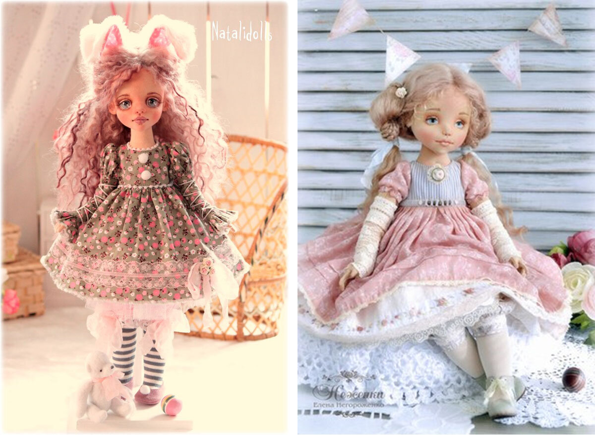 Статьи - Стиль и виды текстильных кукол