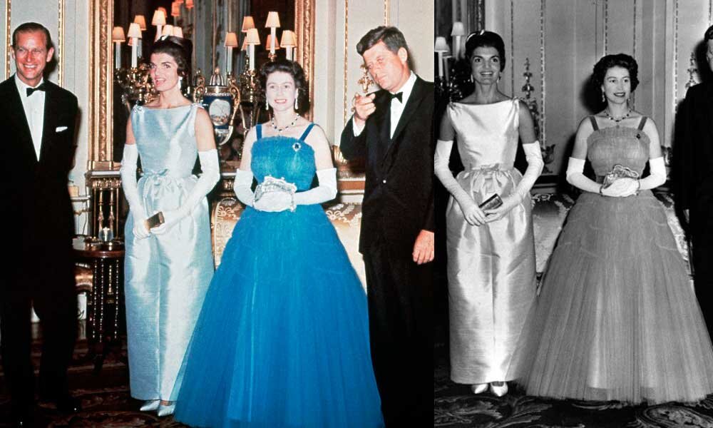 Фото елизаветы 2 и жаклин кеннеди Фото елизаветы 2 и жаклин кеннеди