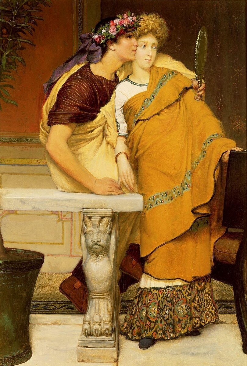 «Медовый месяц». Лоуренс Альма-Тадема, 1868 г.