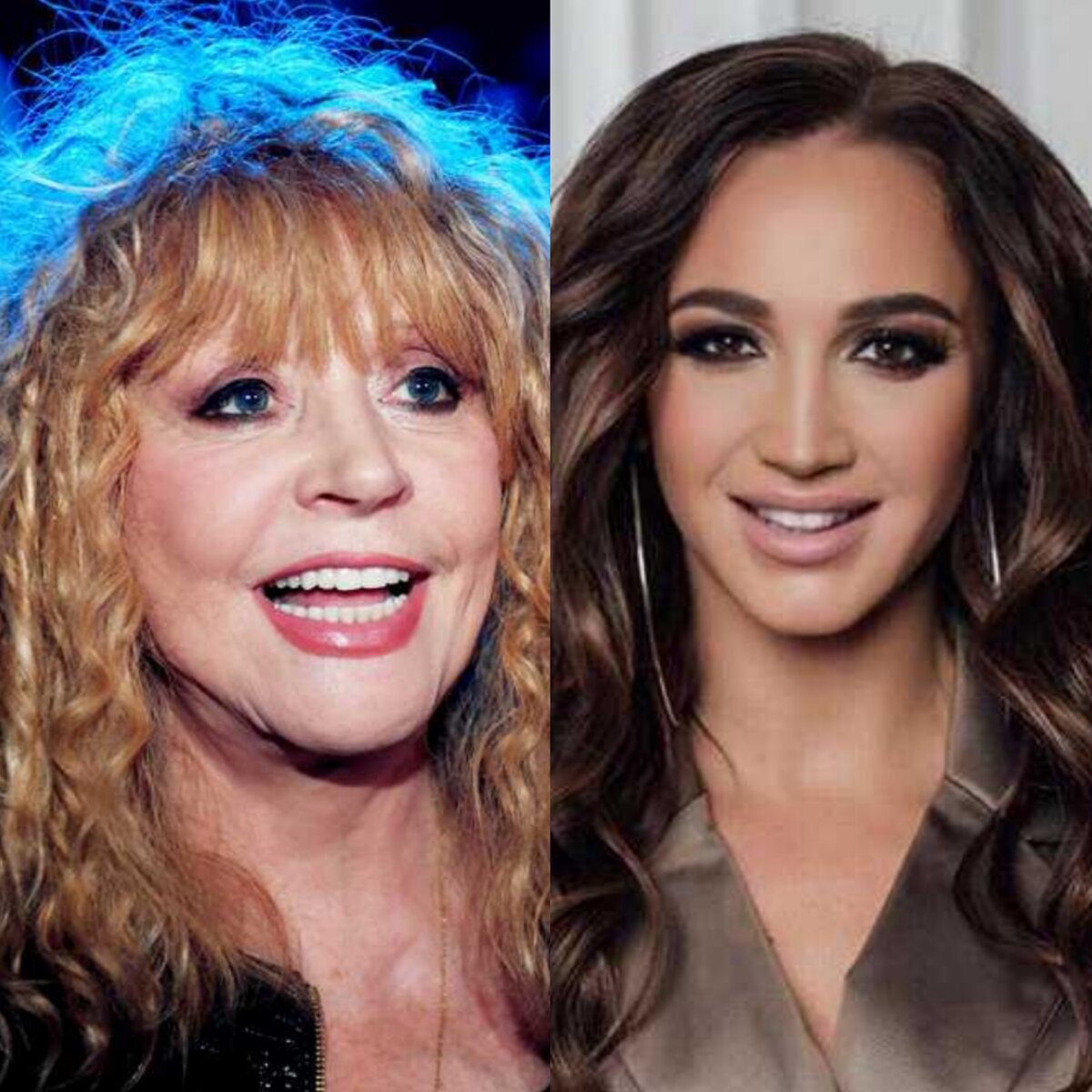 Алла Пугачёва и Ольга Бузова во всей красе.