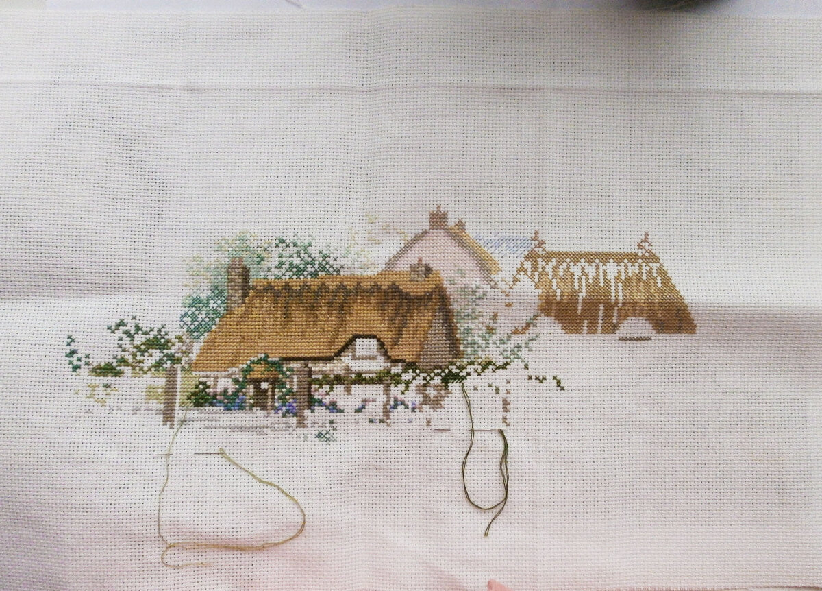 Пока вышито.