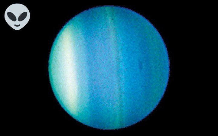 Уран на снимке космического телескопа Хаббл, 2006 год. Источник: solarsystem.nasa.gov