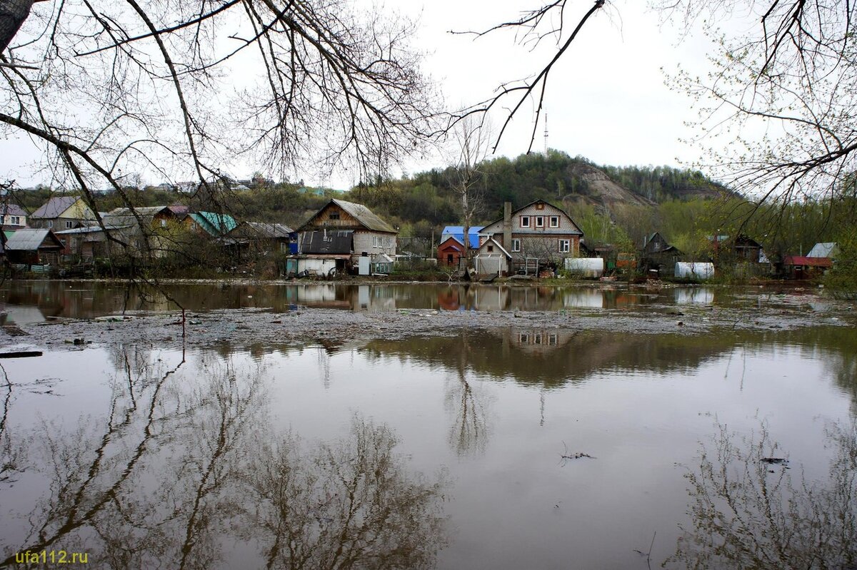 Карта уфы цыганская поляна