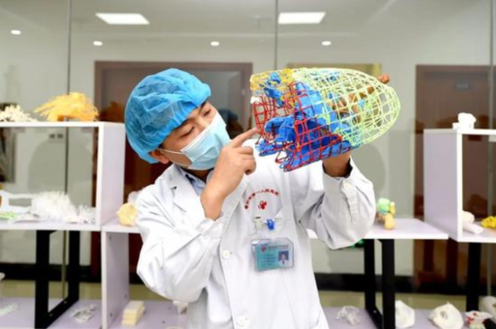 3-D модель легкого​ Фото Sina.cn