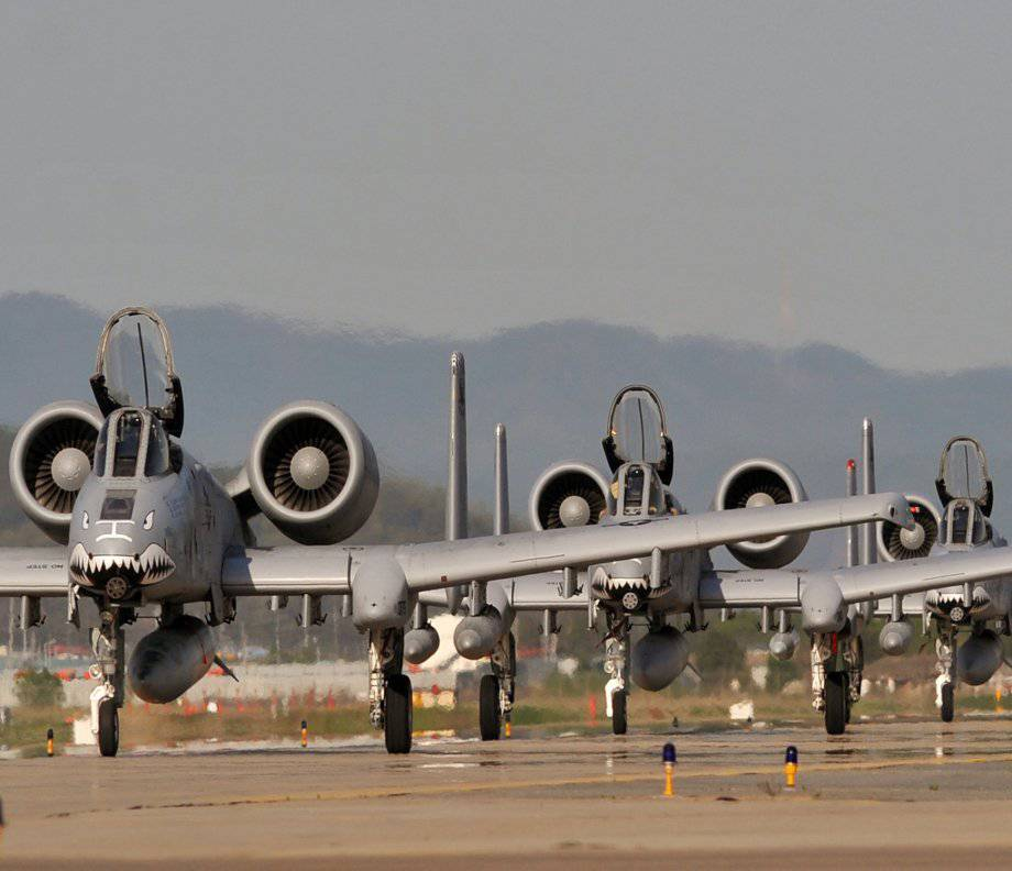 Американский штурмовик A-10