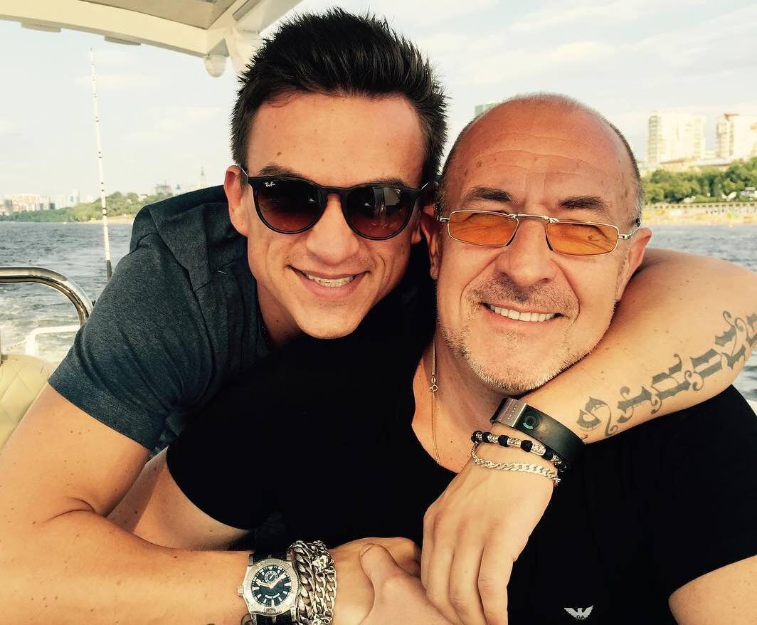 Влад Топалов со своим отцом Михаилом Топаловым