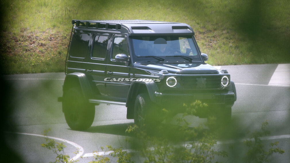 Шпионское фото нового Mercedes-Benz G500 4x4²