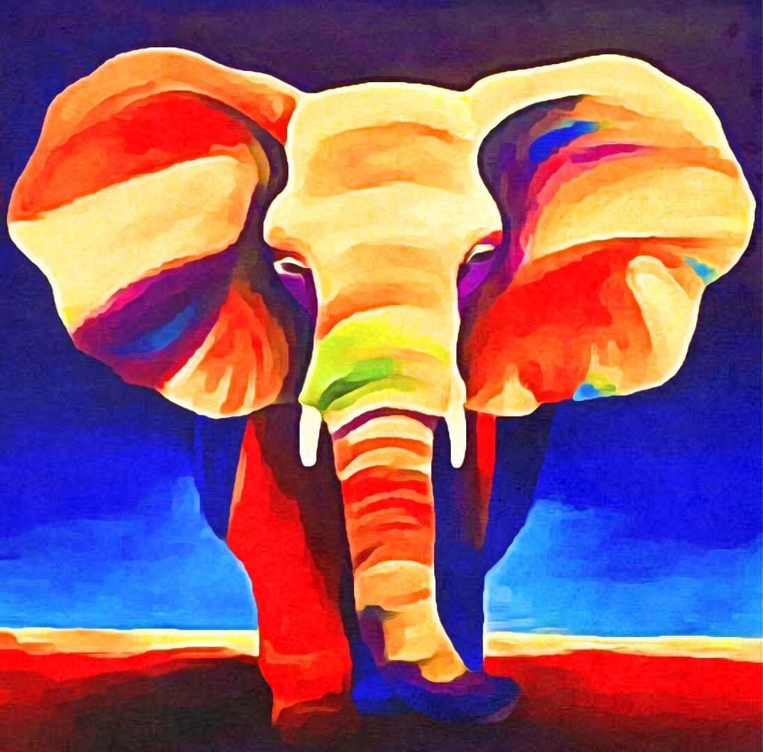 Слон на ЛСД