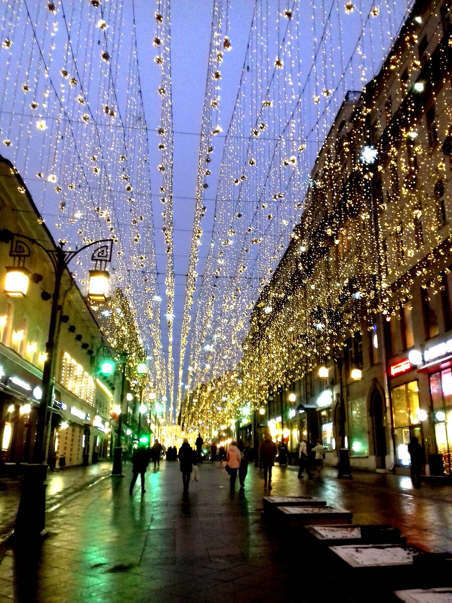 ночная Москва особенно красива. фото автора