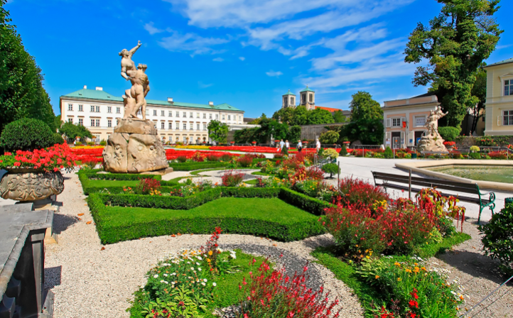 Сады Мирабель, Зальцбург, Австрия