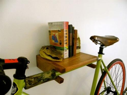 Идеи по установке велосипеда на стену