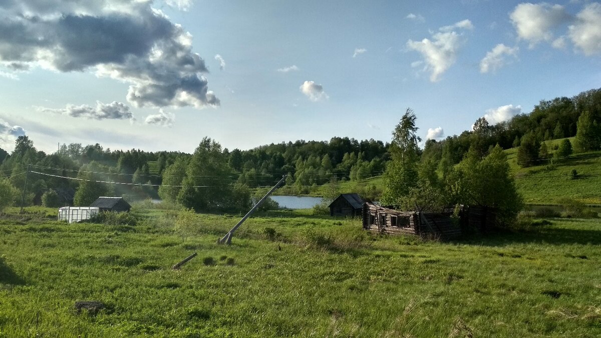 Деревня с одним жилым домом | Записки из Карелии | Дзен