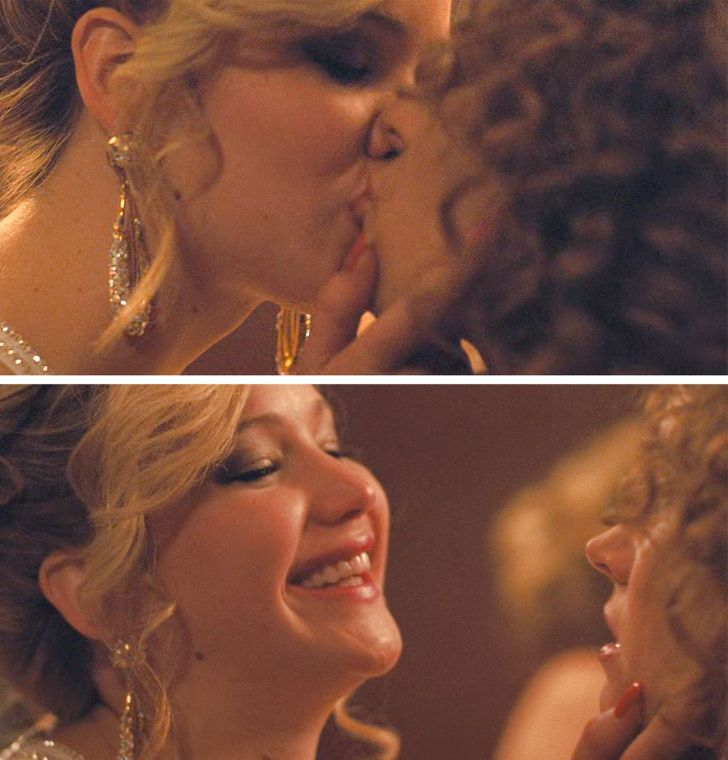 2. Дженнифер Лоуренс и Эми Адамс в американском скандале