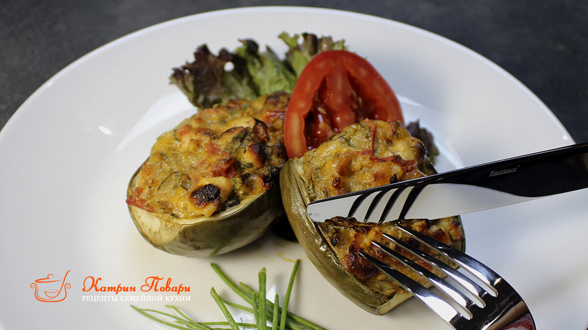 БАКЛАЖАНЫ-ЛОДОЧКИ! Цвет настроения - БЕЛЫЙ! Могу готовить такие КАЖДЫЙ ДЕНЬ!