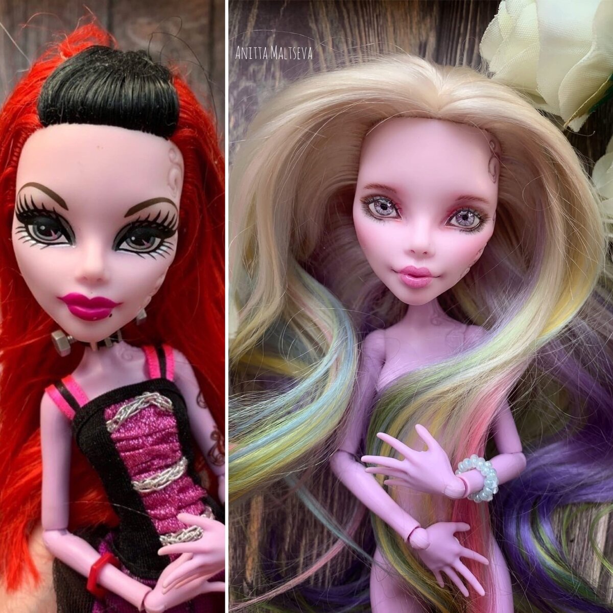 До и После перепрошивки и рисовки