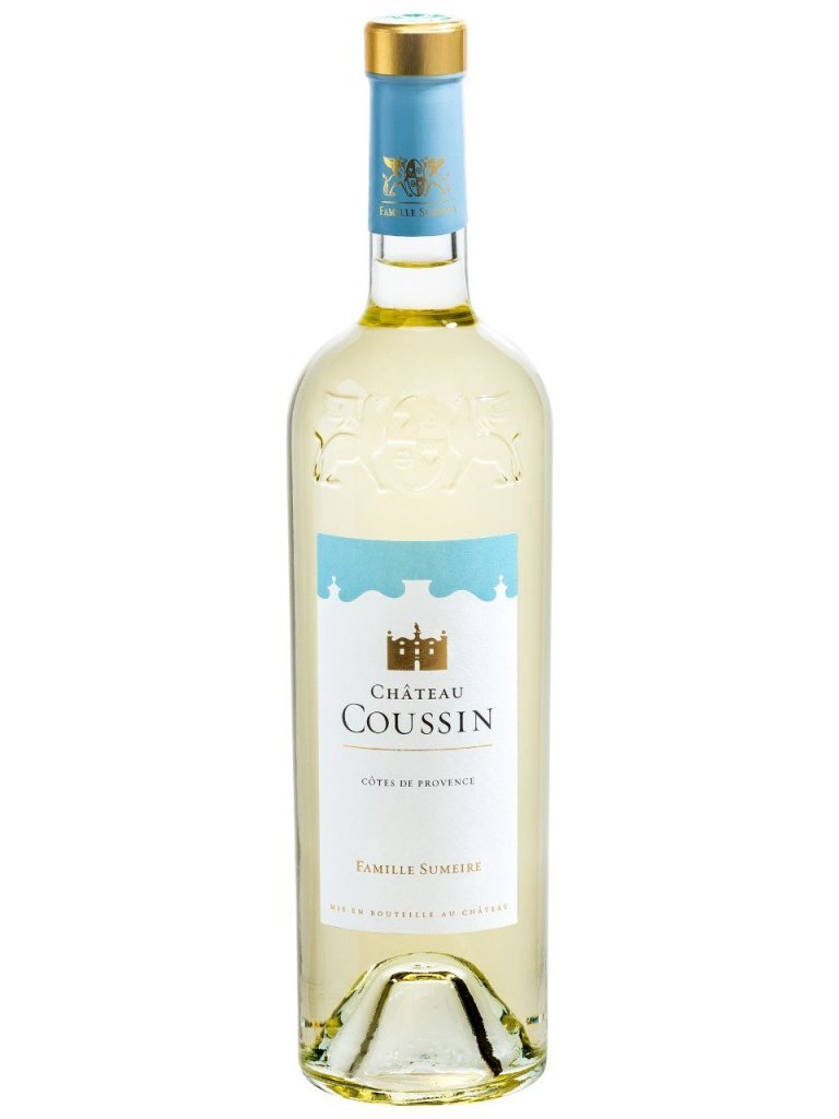 Вино Chateau Coussin Cotes de Provence AOP белое сухое, 0.75л