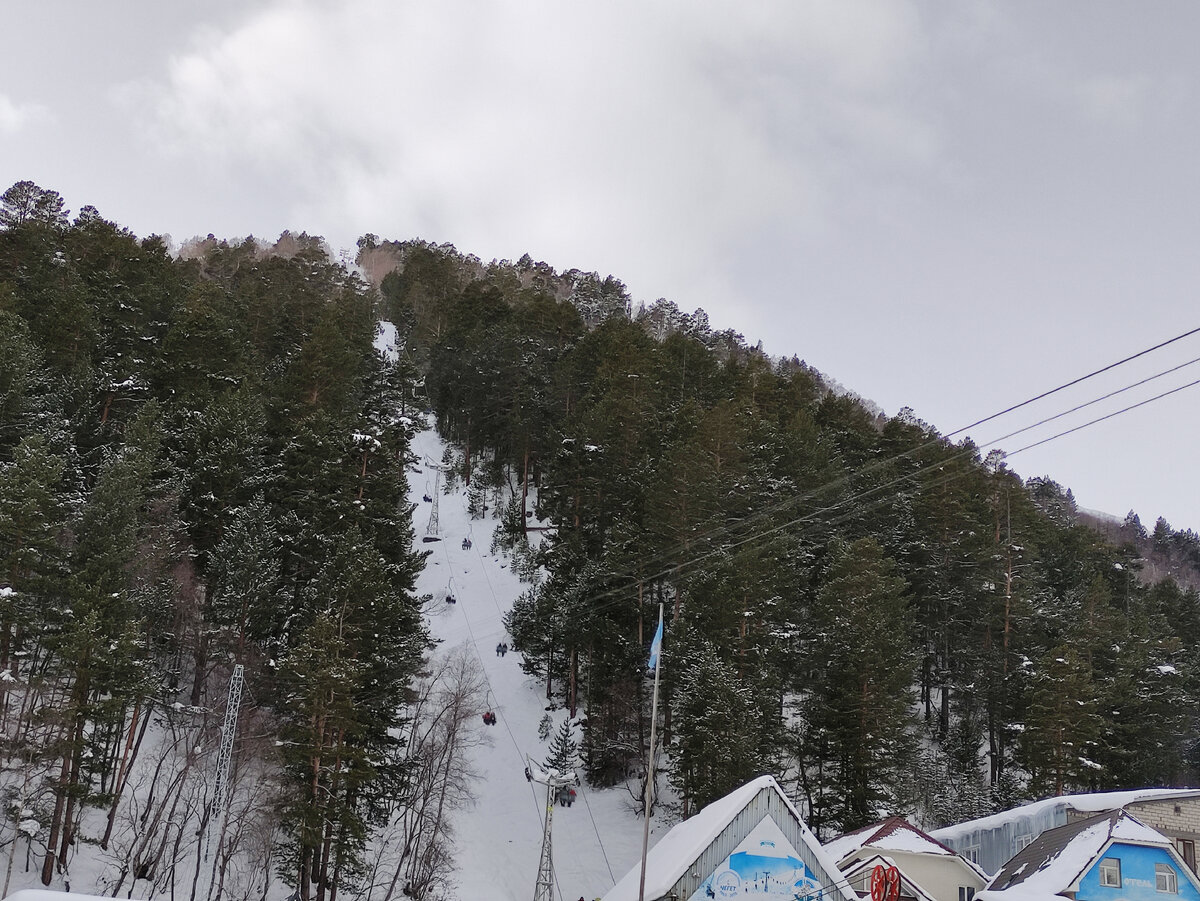 Подъёмник на Чегет.