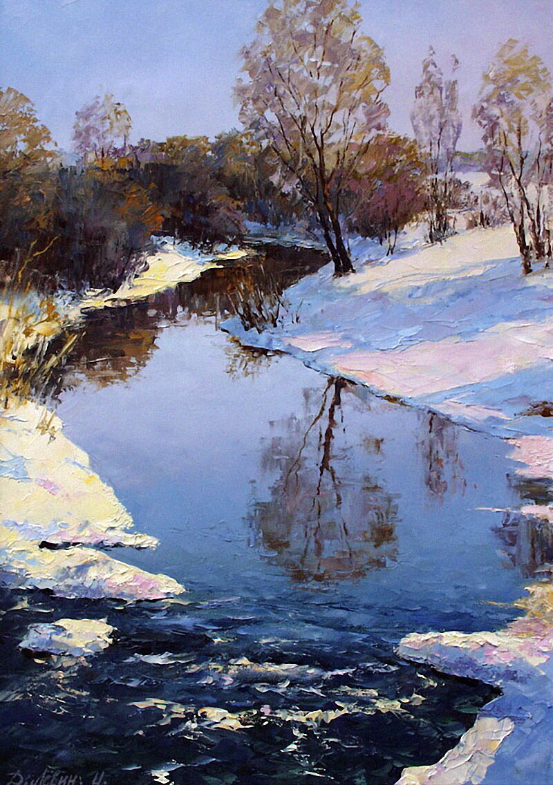 Художник Дмитрий Лёвин. 