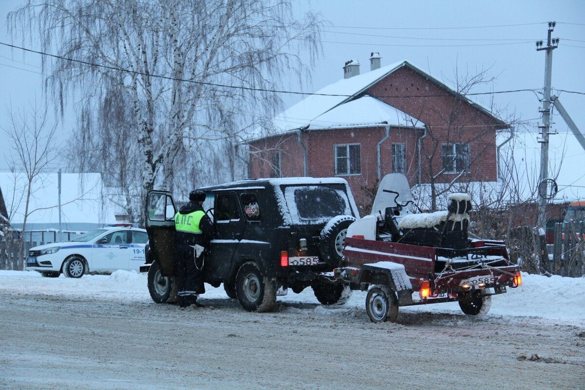 Управление автомобилем с прицепом