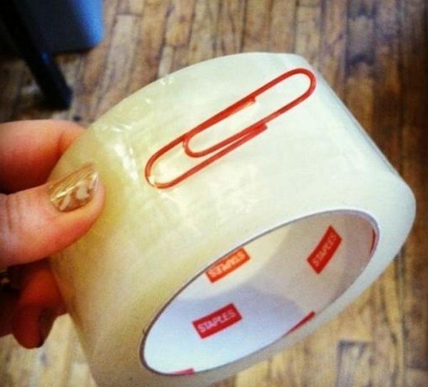 2. Кончик скотча, где ты?