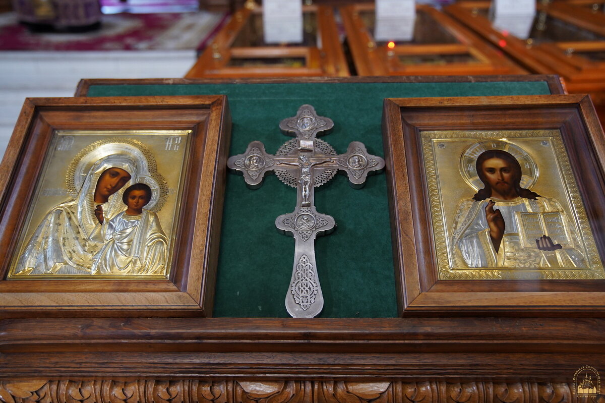 Вечерня с чином прощения в Святогорской Лавре