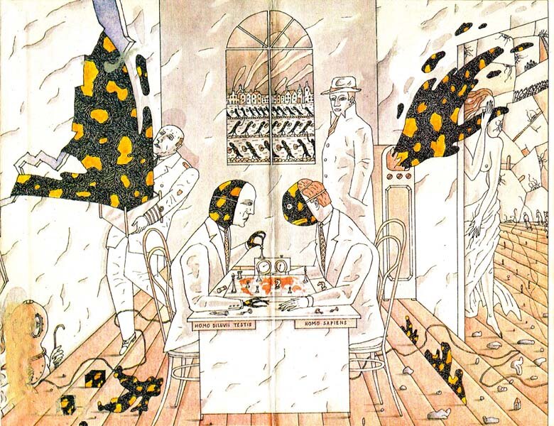 Вершиной творчества Чапека считается роман «Война с саламандрами» — политическая антифашистская сатира.