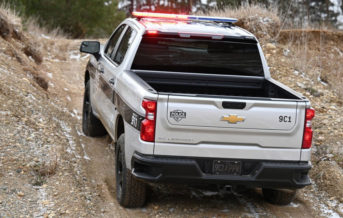 Chevrolet Silverado для полиции