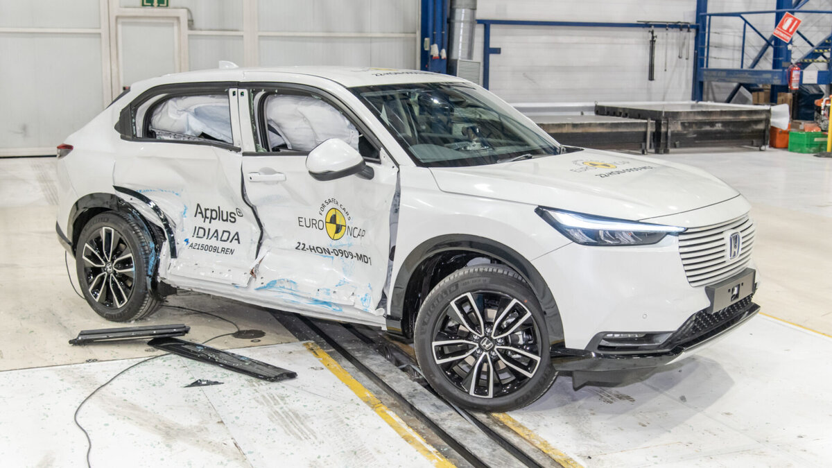    Краш-тест Honda HR-V. Фото Euro NCAP