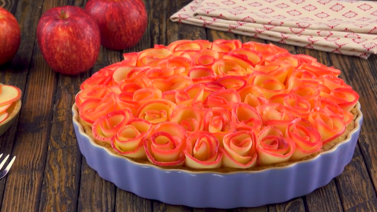 Вкусный яблочный пирог лучший рецепт Китайские блюда китайская еда китаец готовит китайские рецепты китайская кухня Китай