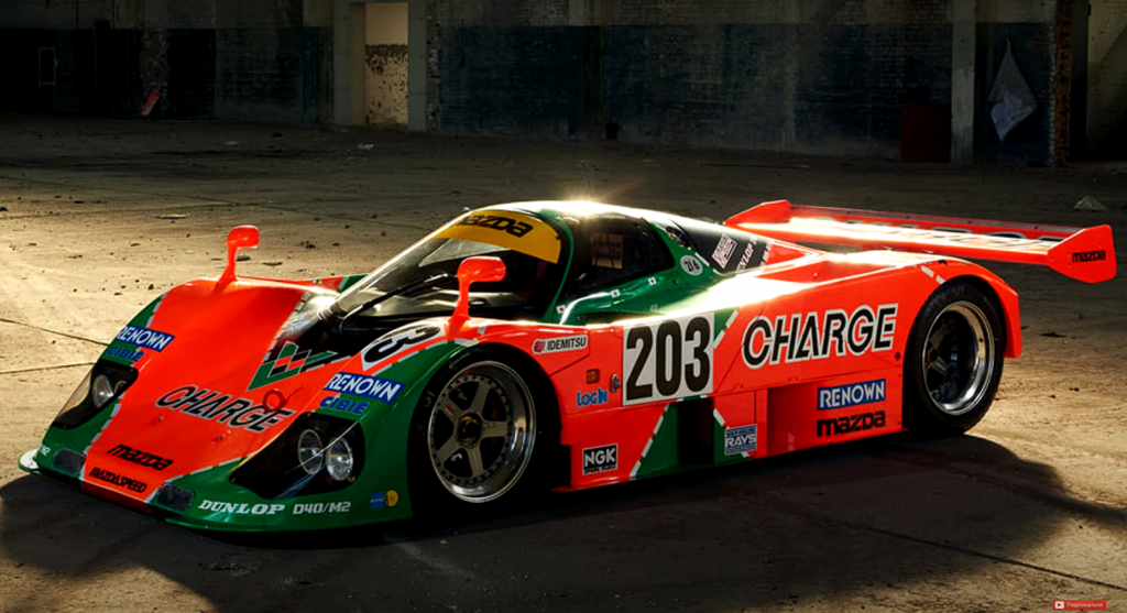 Mazda 787b мотор