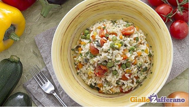 Ризотто с овощами  