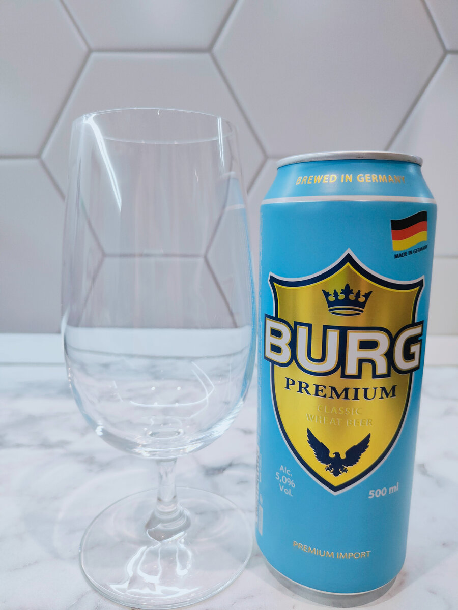 Пиво "Burg" Premium Classic Wheat Beer (Бург Премиум Классик Уит)