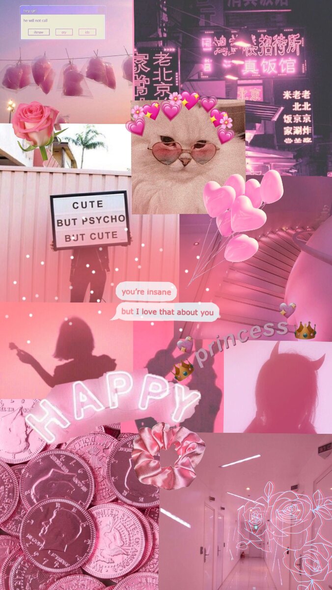 Розовые эстетичные обои~💗 | ~°•Nastya•°~ | Дзен