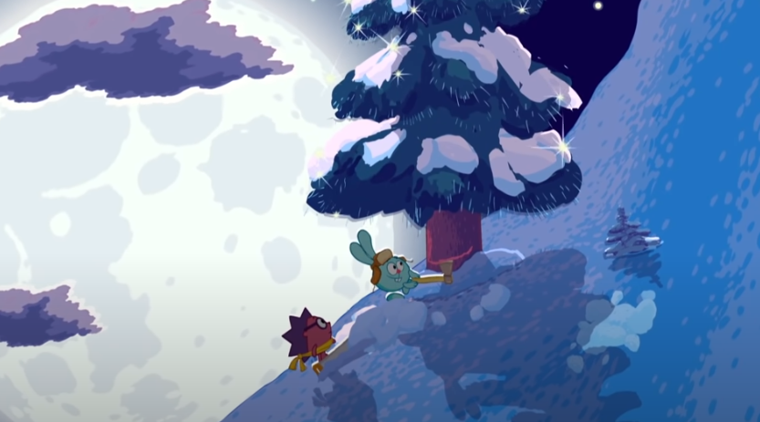 Эпизод "Плюс снег, минус елка"