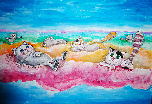 Радуга котов