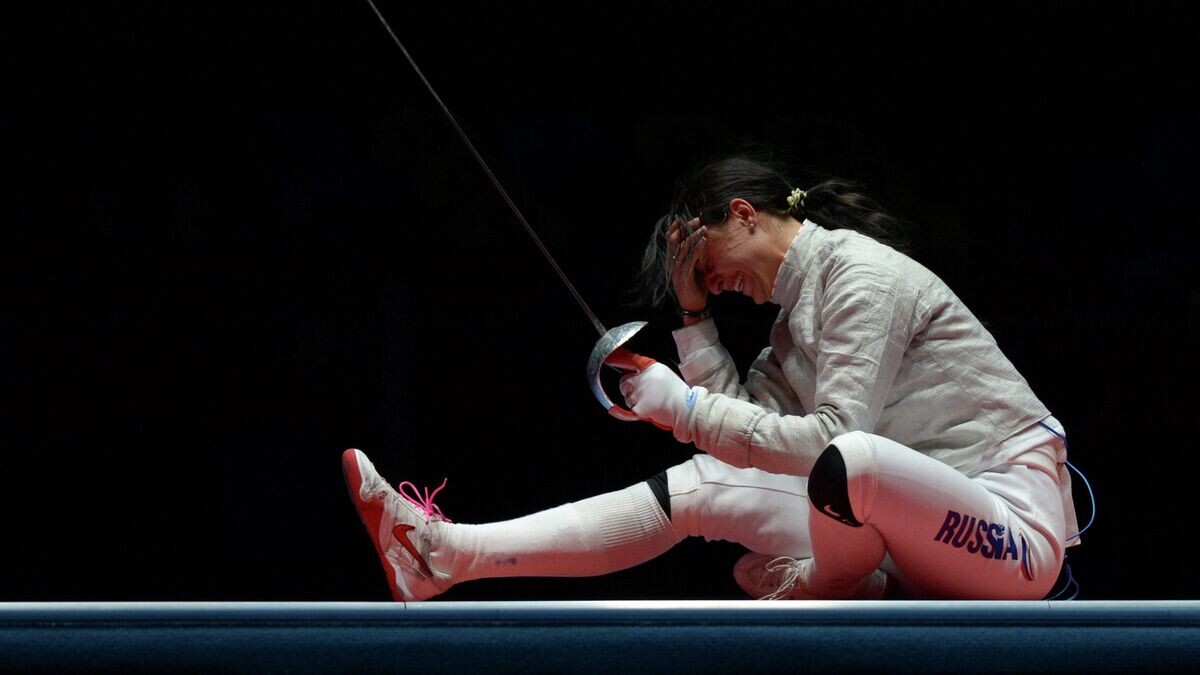    Российская фехтовальщица Яна Егорян© РИА Новости / Григорий Сысоев