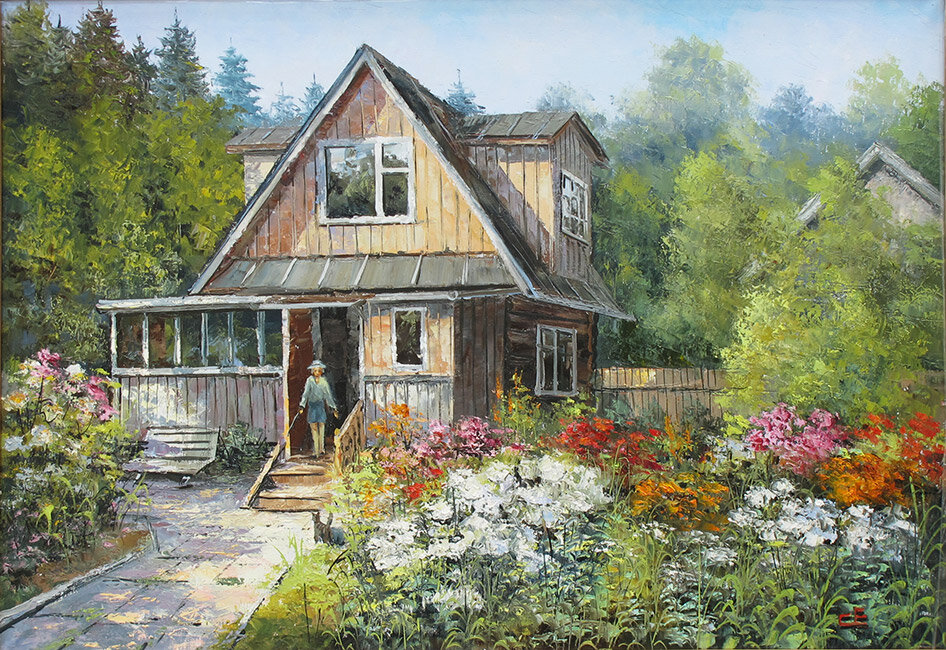 Художник Евгений Синев