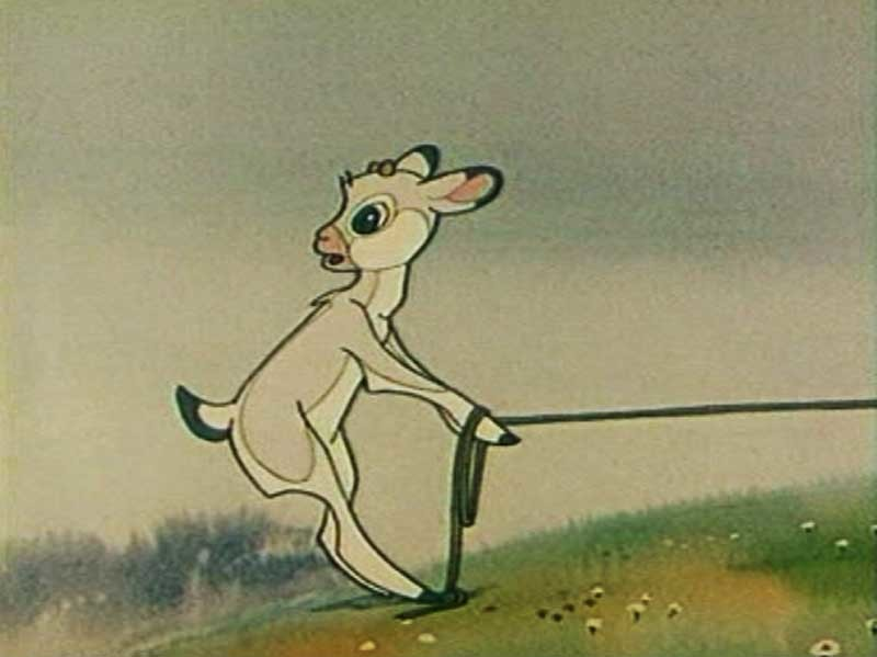 Кадр из фильма "Как козлик землю держал" взят для иллюстрации из Яндекс Картинки.  