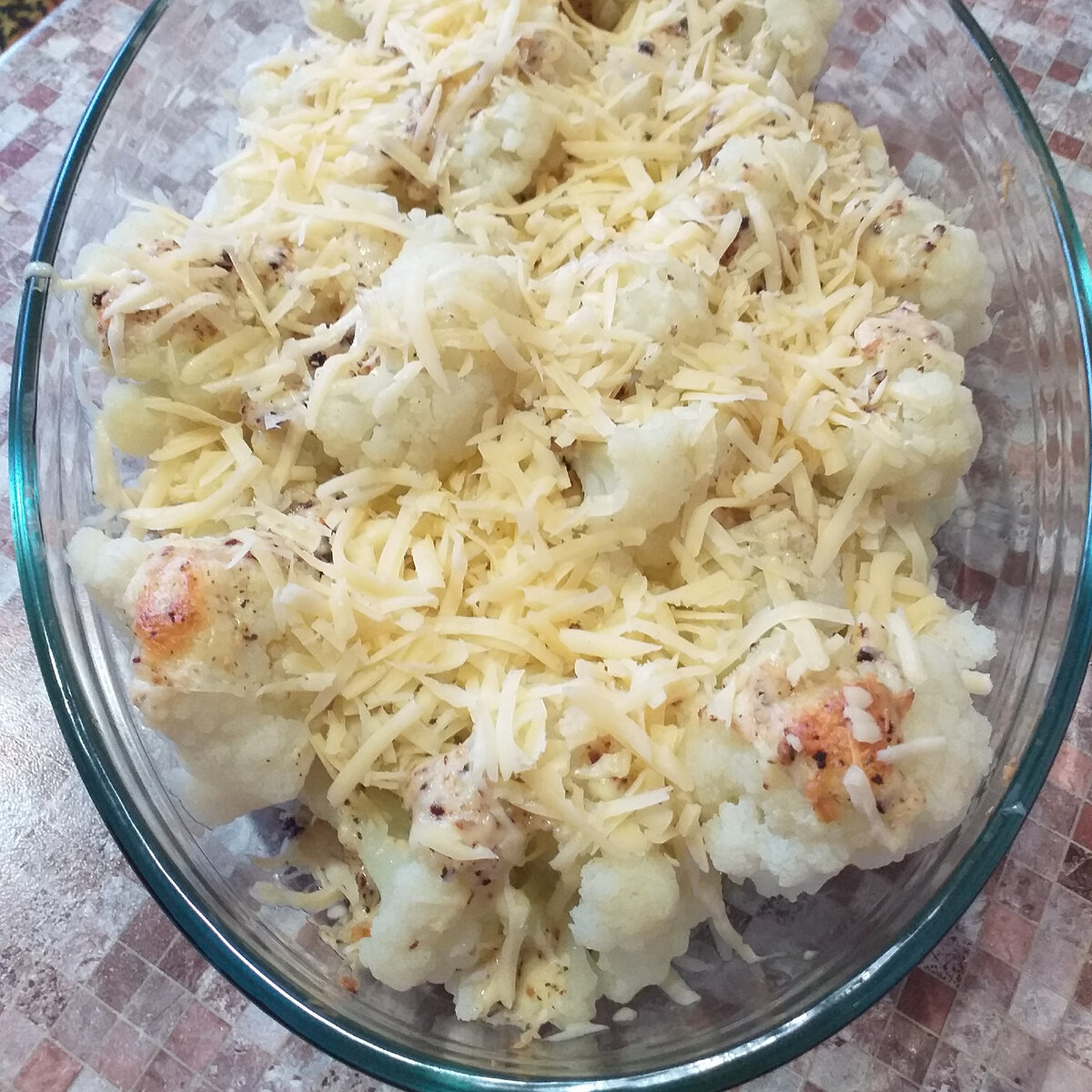 Цветная капуста с сыром фото