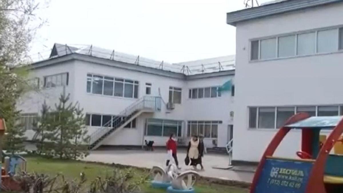    Здание специнтерната в Актобе:телеканал "Астана"