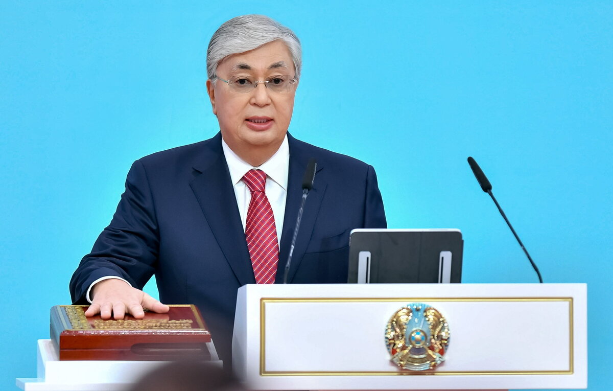    Президент Казахстана Касым-Жомарт Токаев  Пресс-служба президента Казахстана/ТАСС