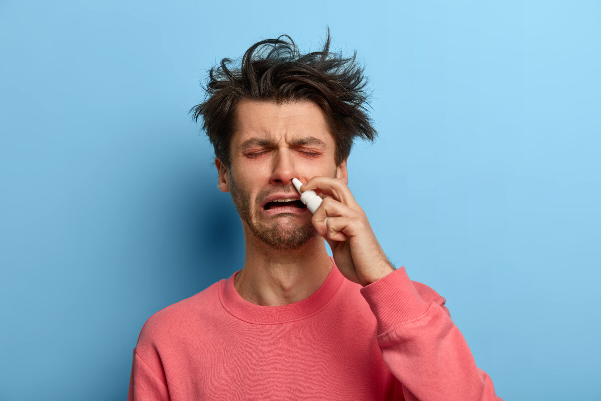 Сосудосуживающие капли вызывают привыкание слизистой носа.