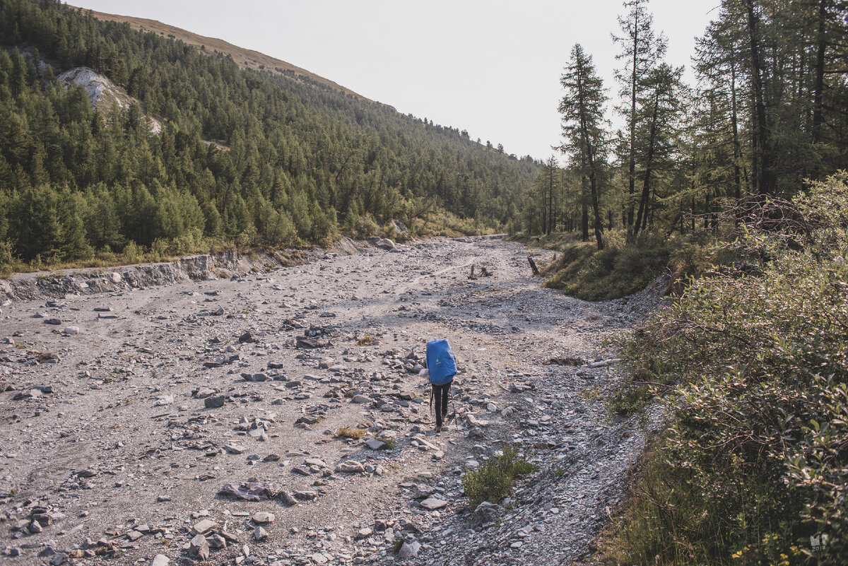 Пересохшее русло реки Ярлу