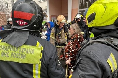    Пожар на Коровинском шоссе © МЧС России