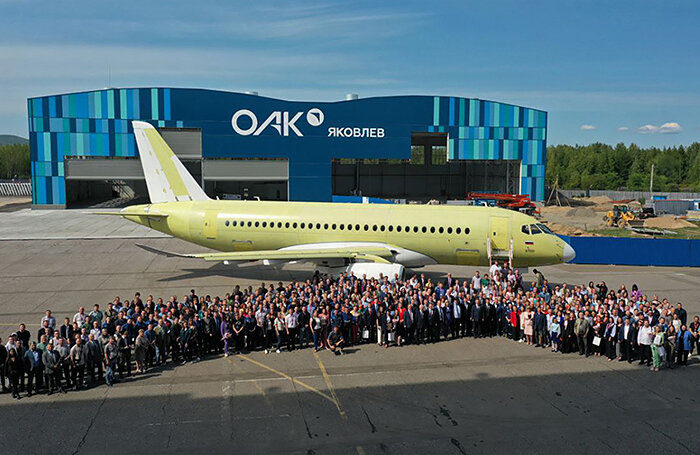    Sukhoi Superjet 100.пресс-служба ПАО ОАК/ТАСС