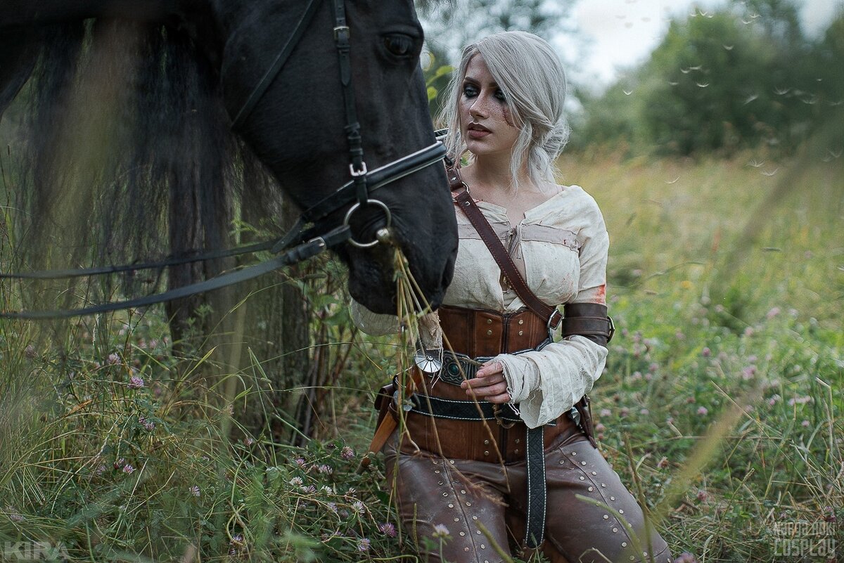 Cosplay ciri the witcher 3 фото 14